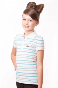Футболка-поло дівчача