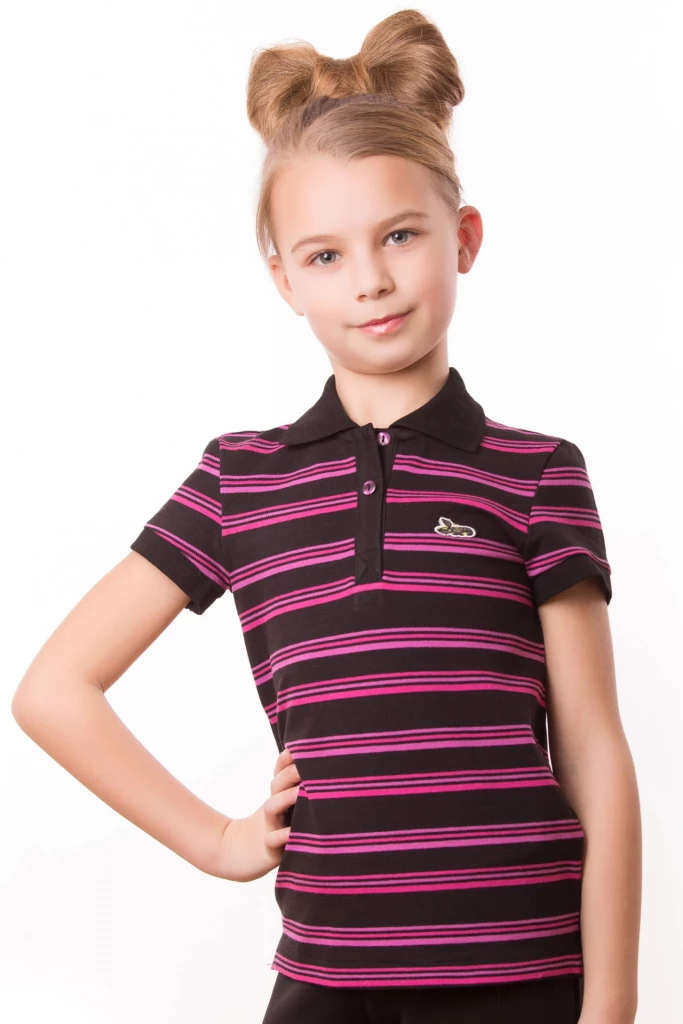 Футболка-поло дівчача